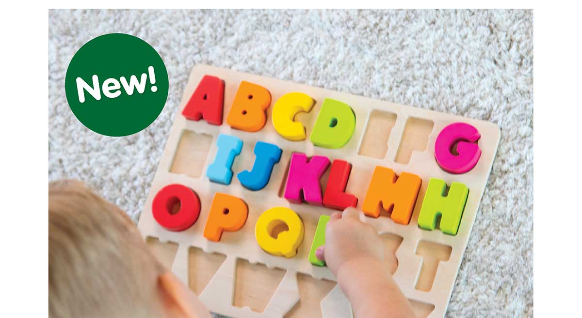 Chunky Alphabet Board - Uppercase