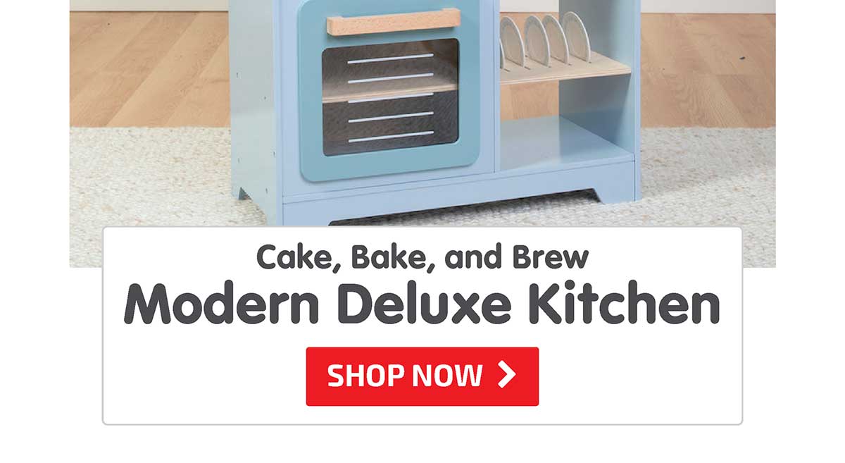 Cook, Bake, and Brew Modern Deluxe Kitchen - Shop Now
