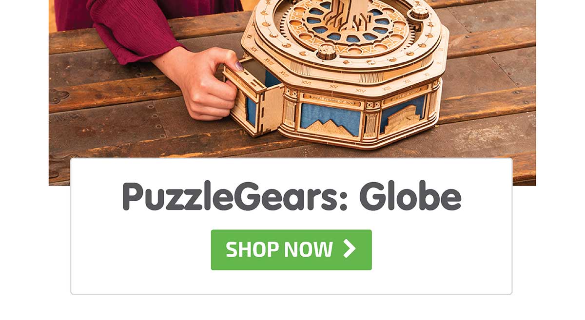 PuzzleGears: Globe - Shop Now