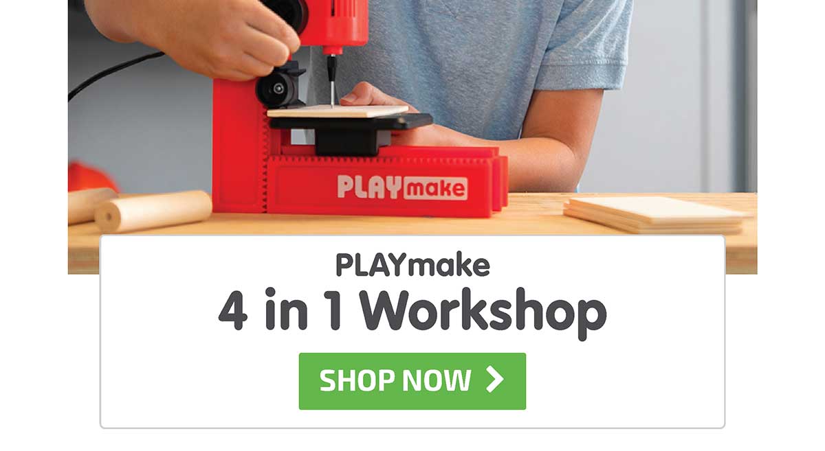 PLAYmake 4 in 1 Workshop - Shop Now