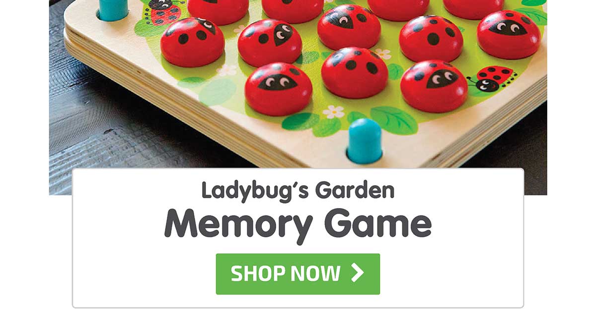 Ladybug's Garden Memory Game - Shop Now