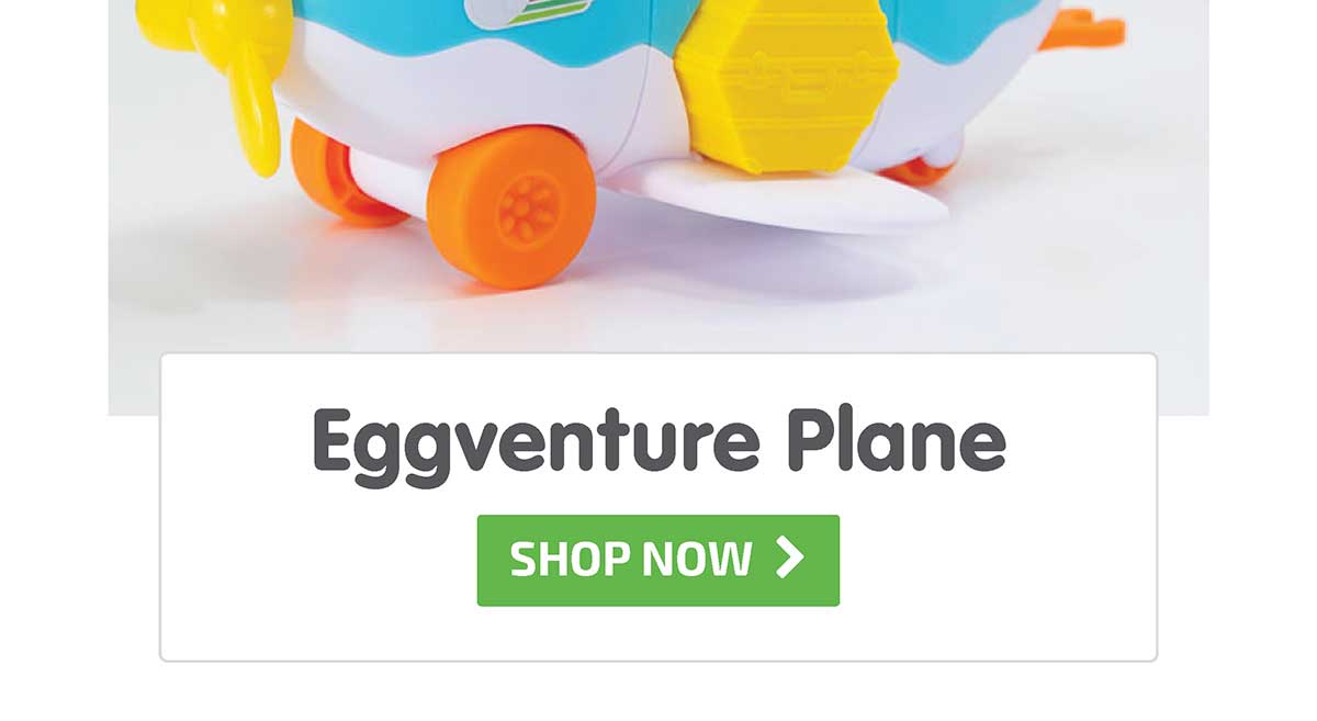 Eggventure Plane - Shop Now