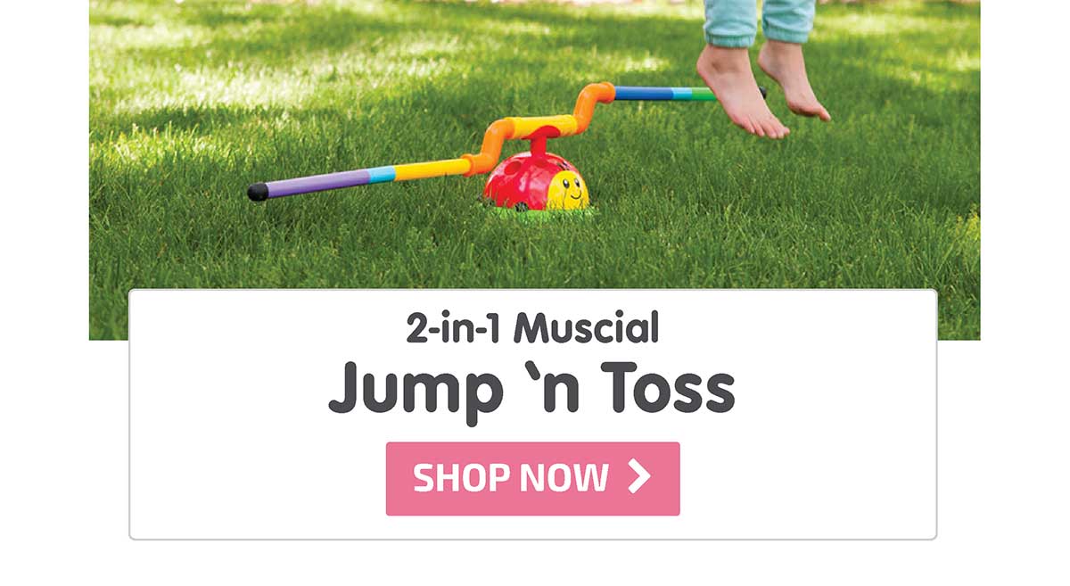 2-in-1 Musical Jump 'n Toss - Shop Now