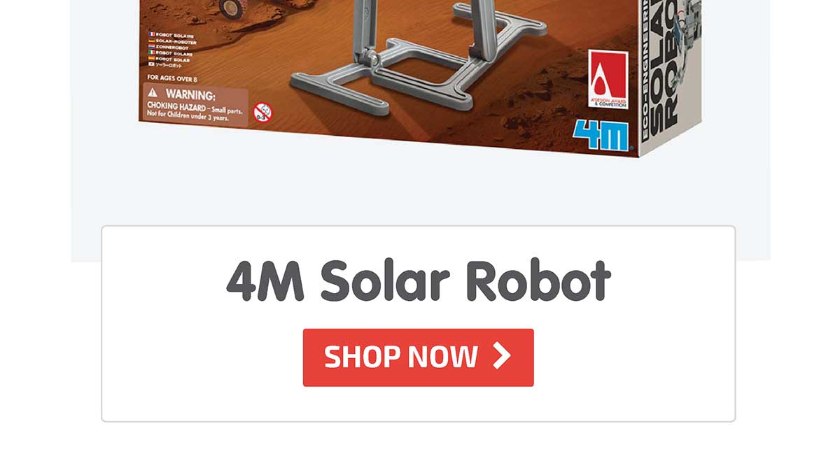 4M Solar Robot - 20% Off! - Shop Now