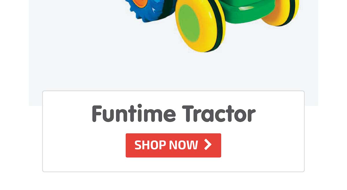 Funtime Tractor - 20% Off! - Shop Now