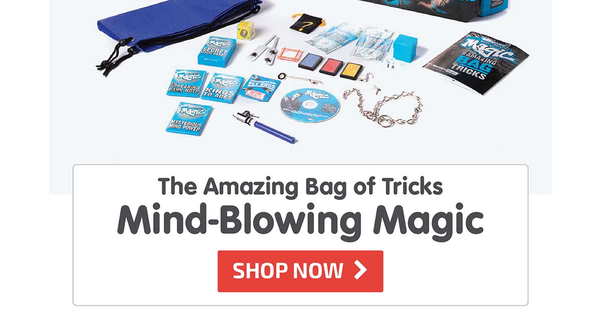 Mind-Blowing Magic - The Amazing Bag of Tricks - 70% Off! - Shop Now