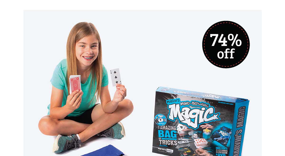 Mind-Blowing Magic - The Amazing Bag of Tricks - 70% Off!