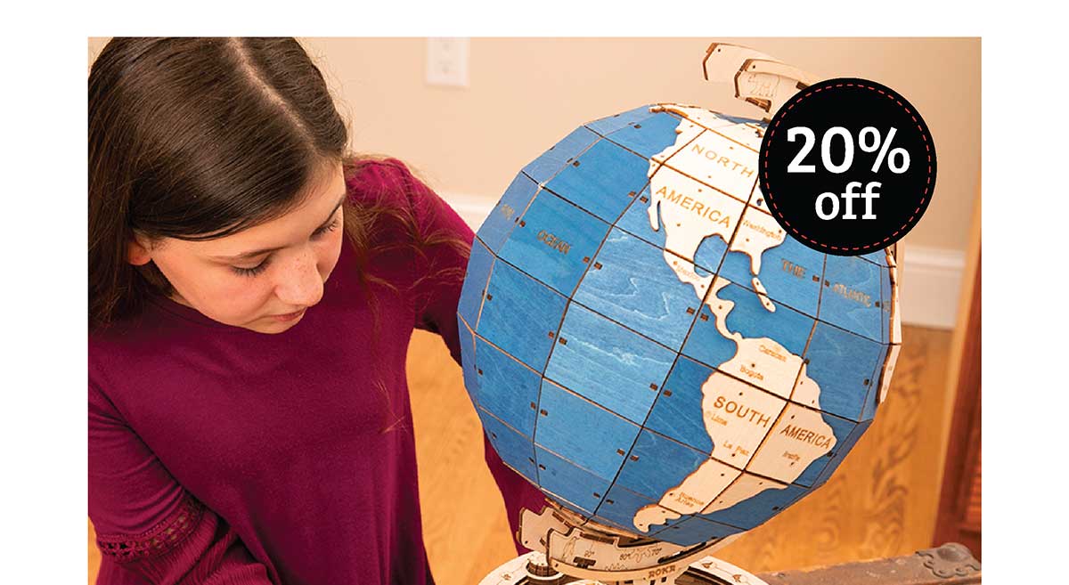 PuzzleGears: Globe - 30% Off!