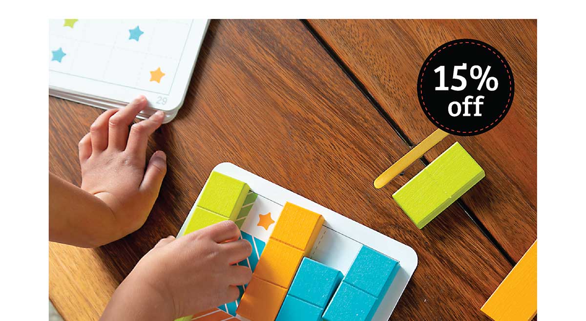 Little Thinker's Block Logic Puzzles - 15% Off!