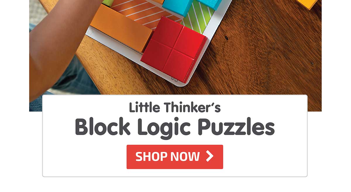 Little Thinker's Block Logic Puzzles - 15% Off! - Shop Now
