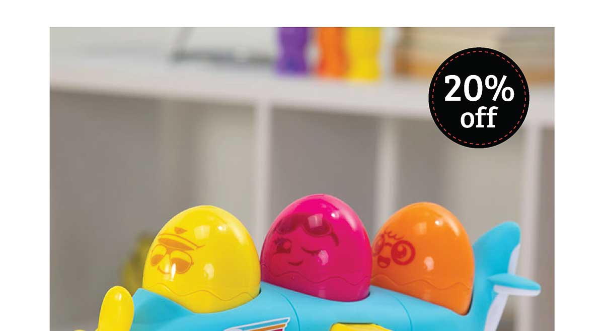 Eggventure Plane - 20% Off!