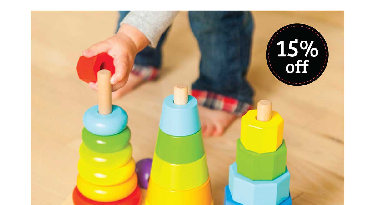 GeoPeg Stacking Tower - 15% Off!