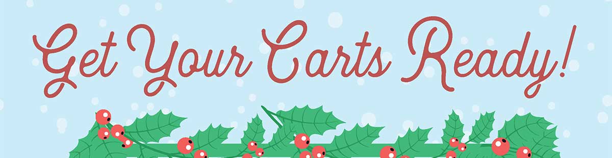 Get Your Carts Ready!