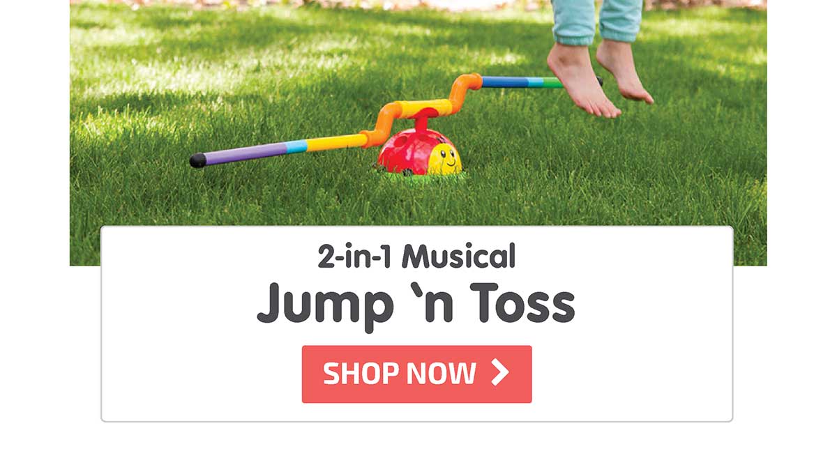 2-in-1 Musical Jump 'n Toss - Shop Now