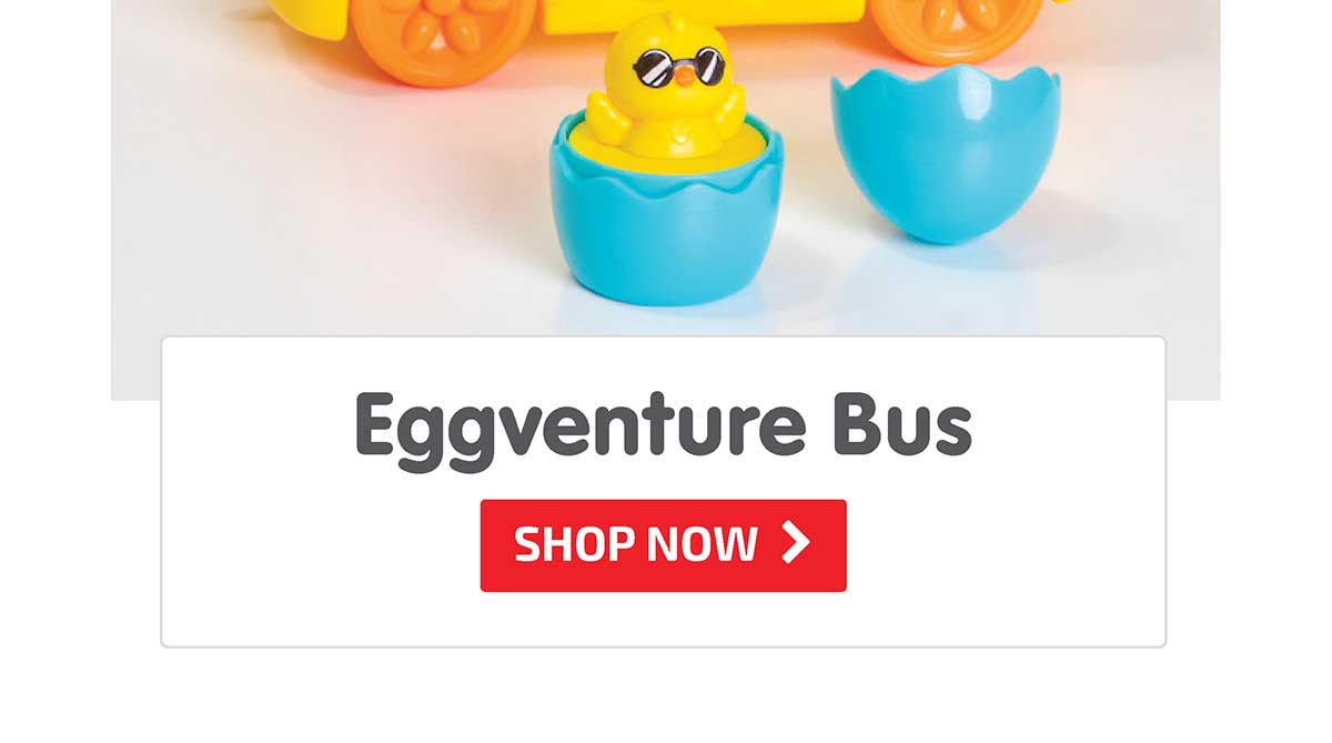 Eggventure Bus - Shop Now
