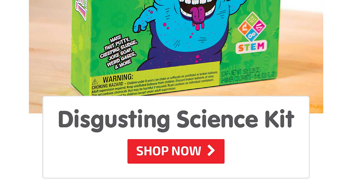 Disgusting Science Kit - Shop Now