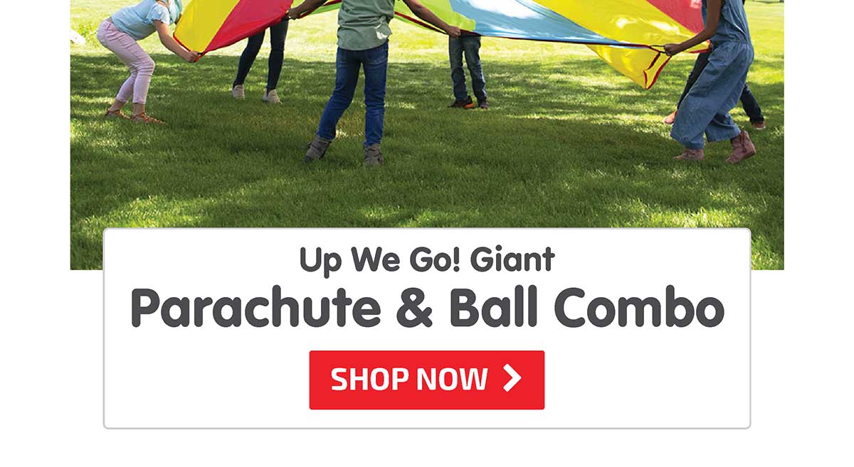 Up We Go! Giant Parachute and Ball Combo Pack - Shop Now