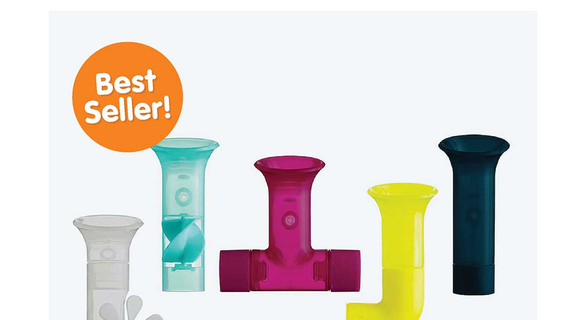 Boon Pipes Building Bath Toy Multicolor - Best Seller!
