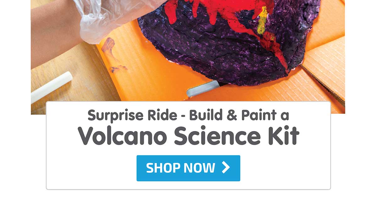 Surprise Ride - Build & Paint a Volcano Science Kit - Best Seller! - Shop Now
