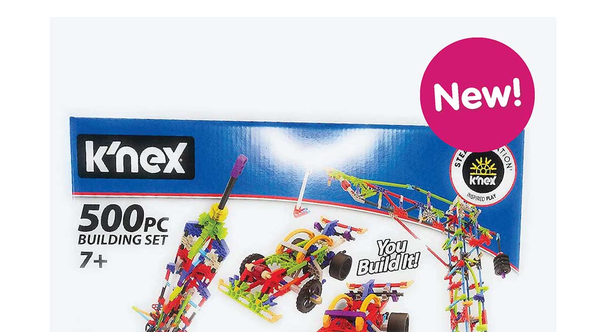 K'NEX 500pc Building Set - New!