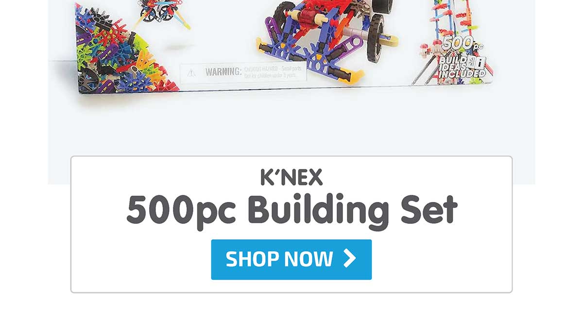 K'NEX 500pc Building Set - New! - Shop Now