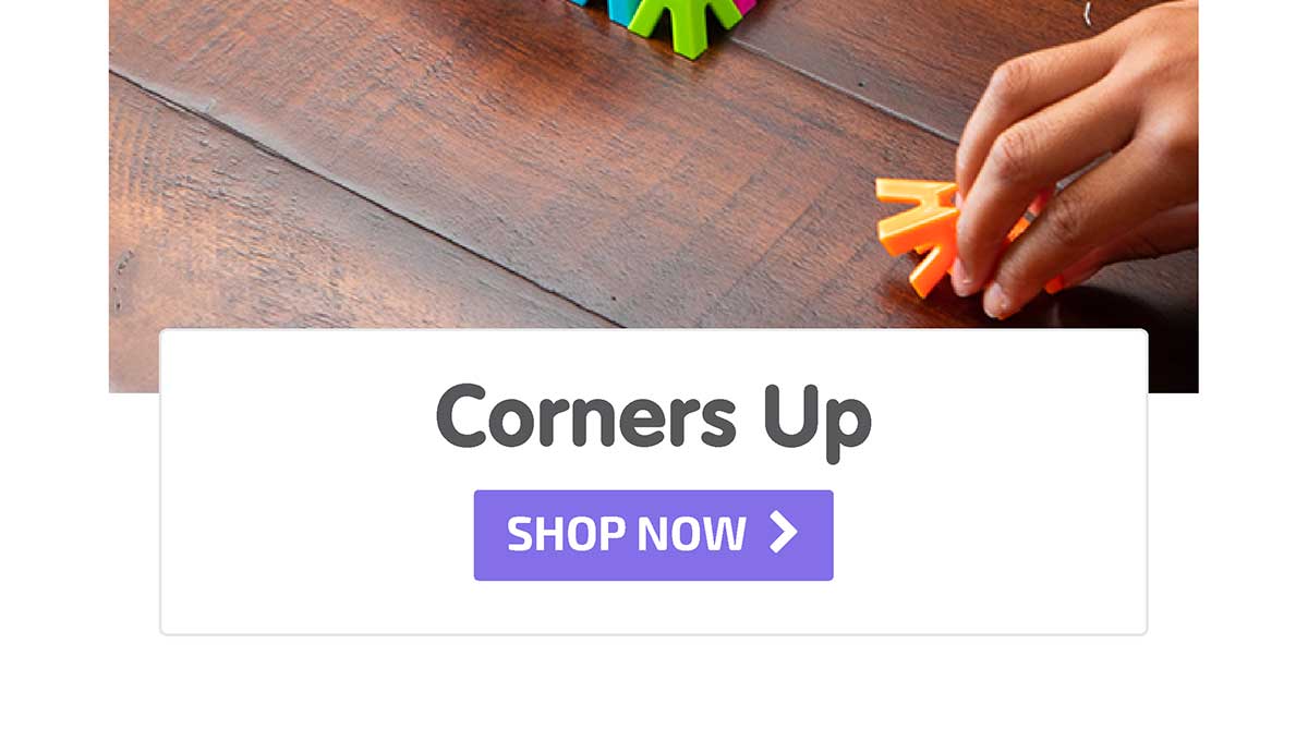 Corners Up - Storage Case Included! - Shop Now