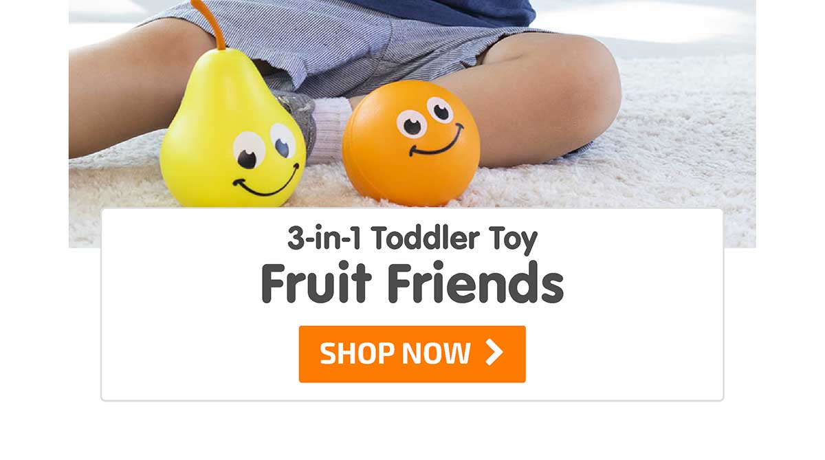 Fruit Friends 3-in-1 Toddler Toy - Shop Now
