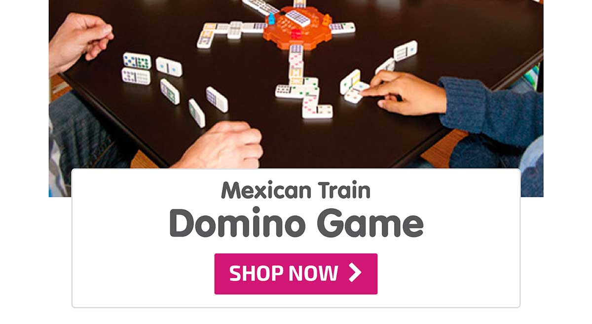 Mexican Train Domino Game - Shop Now