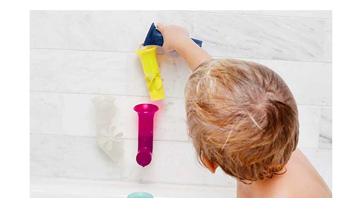 Boon Pipes Building Bath Toy Multicolor