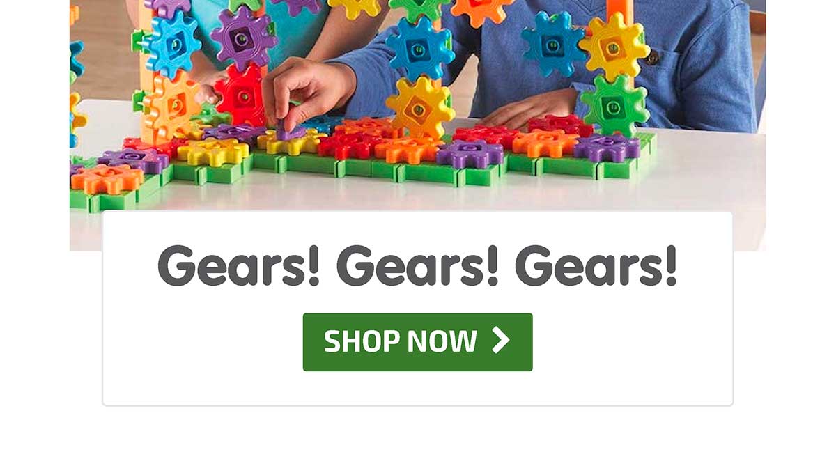 Gears! Gears! Gears! Beginner's Building Set - Shop Now