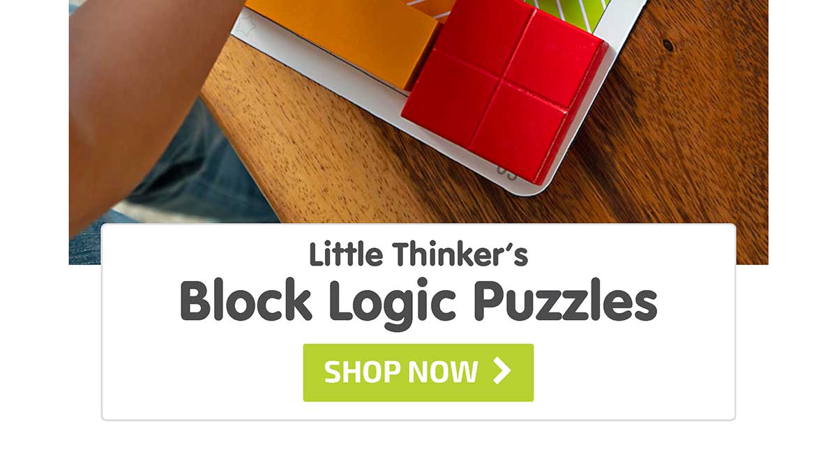 Little Thinker's Block Logic Puzzles - Shop Now