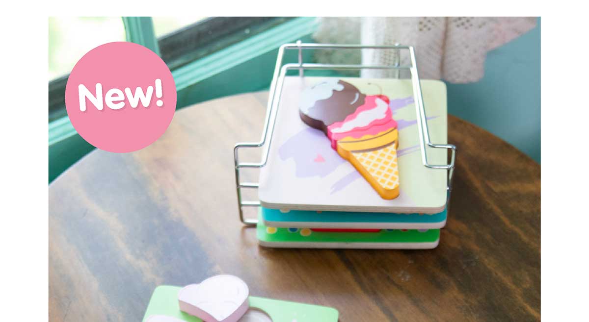 My First Easy Grasp Puzzle Set of Four - Sweet Treats