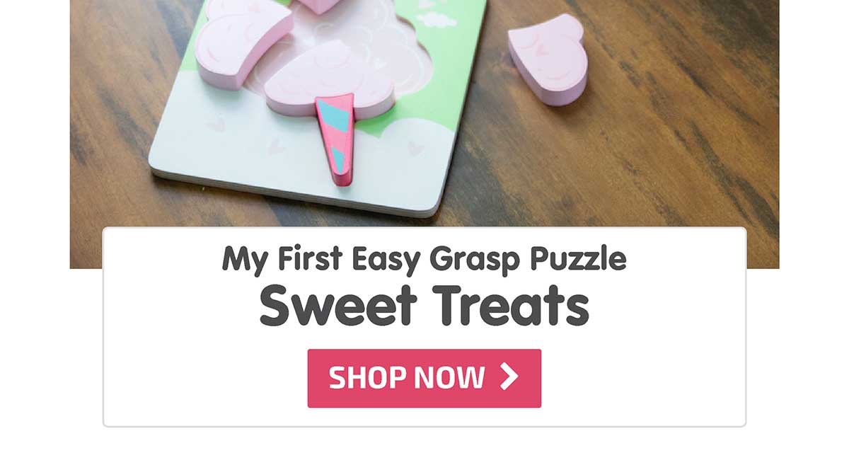 My First Easy Grasp Puzzle Set of Four - Sweet Treats - Shop Now