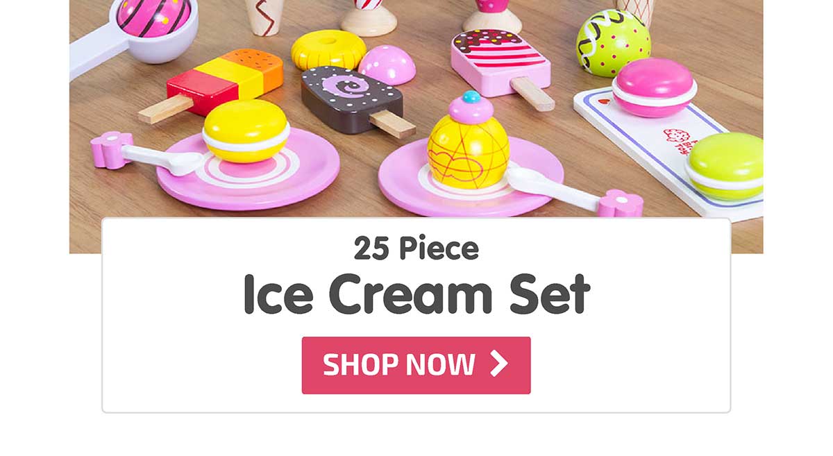 We All Scream for Ice Cream 25 Piece Set - Shop Now