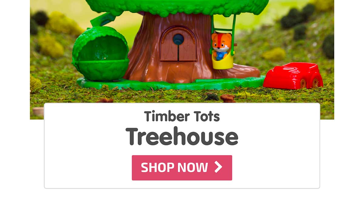 Timber Tots Treehouse - Shop Now