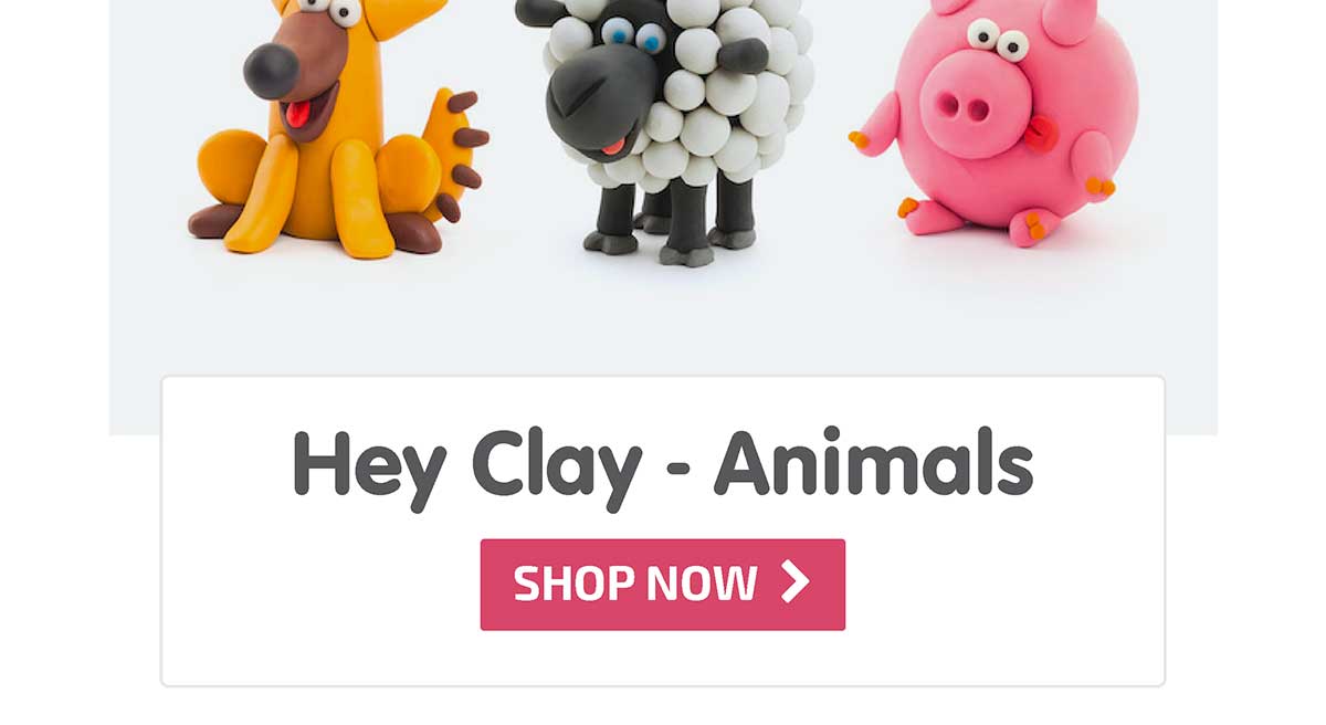 Hey Clay - Animals - Shop Now