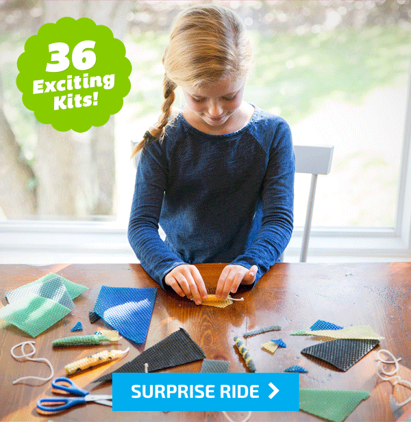 Surprise Ride - 36 Exciting Kits! - Shop Now