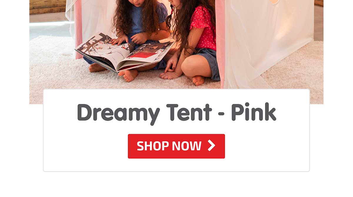 Dreamy Tent - Pink - Shop Now