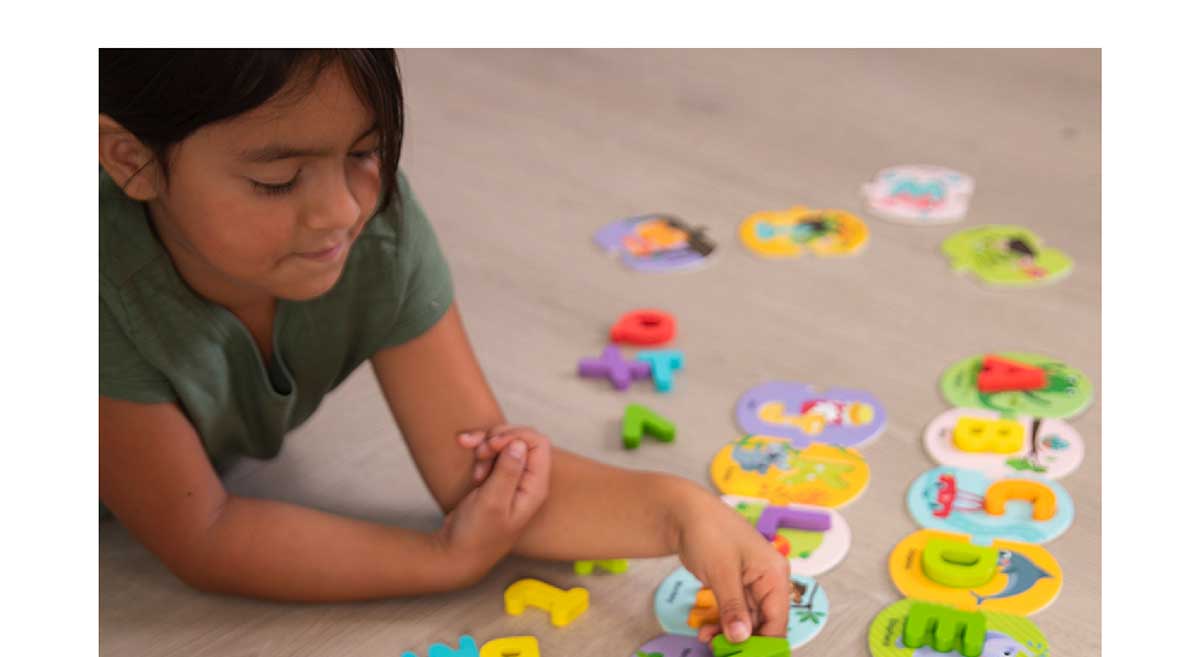 Match & Learn Letters & Numbers