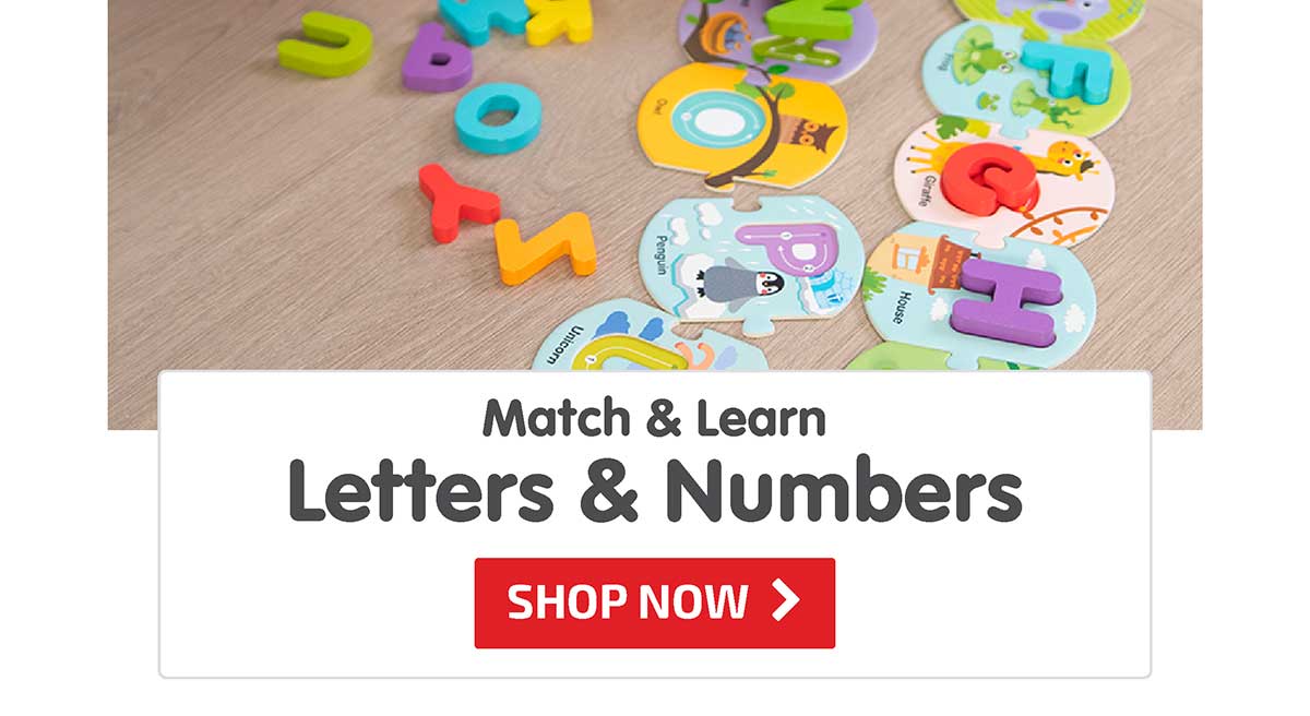 Match & Learn Letters & Numbers - Shop Now