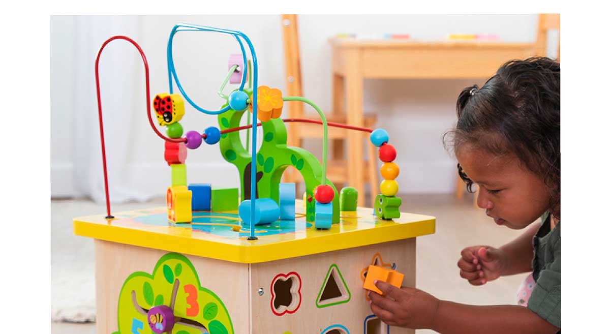 Deluxe Busy Time Play Cube