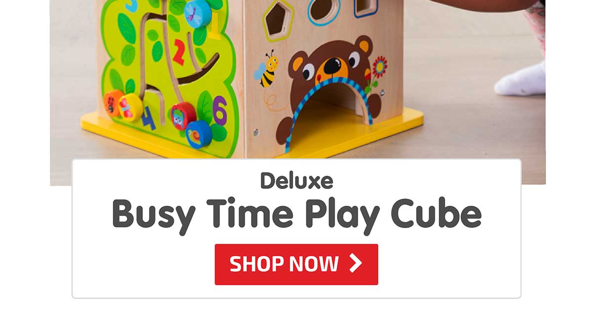 Deluxe Busy Time Play Cube - Shop Now