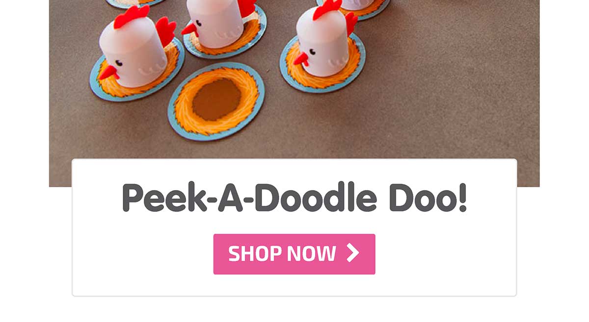 Peek-A-Doodle Doo! - Shop Now