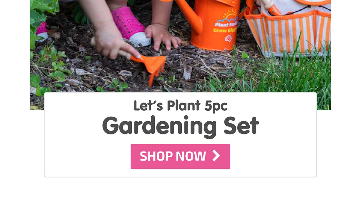 Let's Plant 5pc. Gardening Set - Shop Now