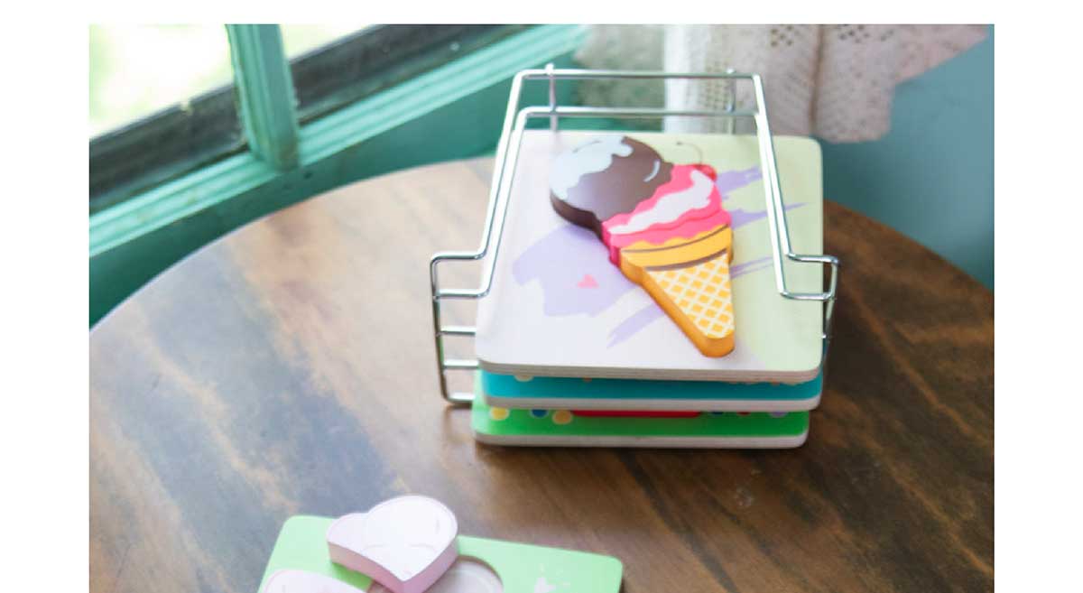 My First Easy Grasp Puzzle Set of Four - Sweet Treats