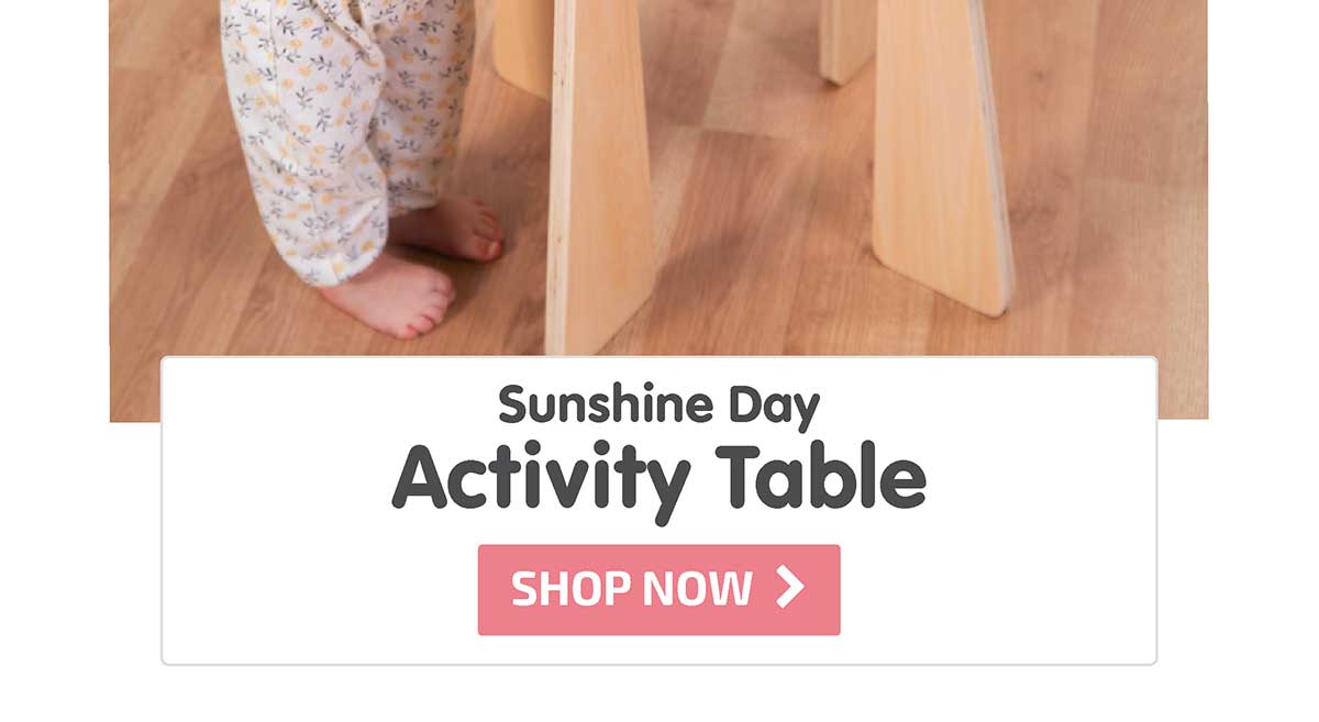 Sunshine Day Activity Table - Shop Now