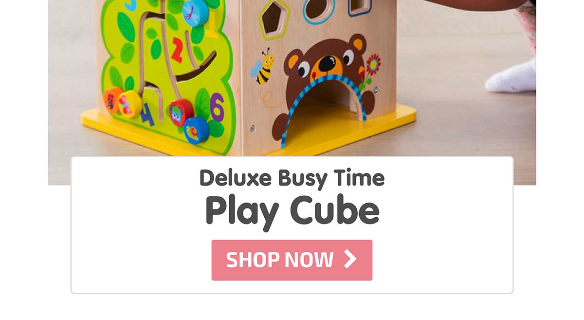 Deluxe Busy Time Play Cube - Shop Now