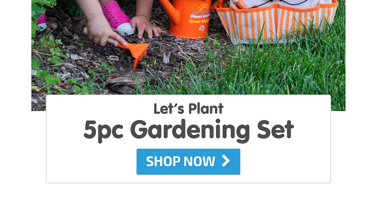 Let's Play 5pc Gardening Set - Shop Now