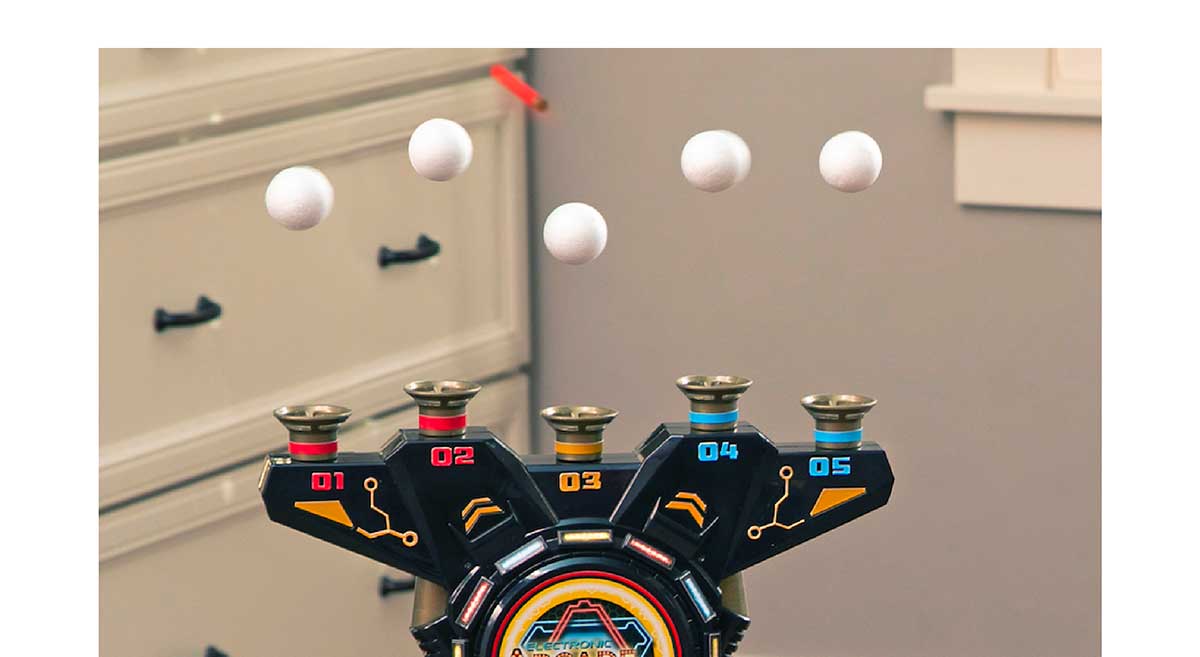 2 Player Electronic Arcade Hover Shot
