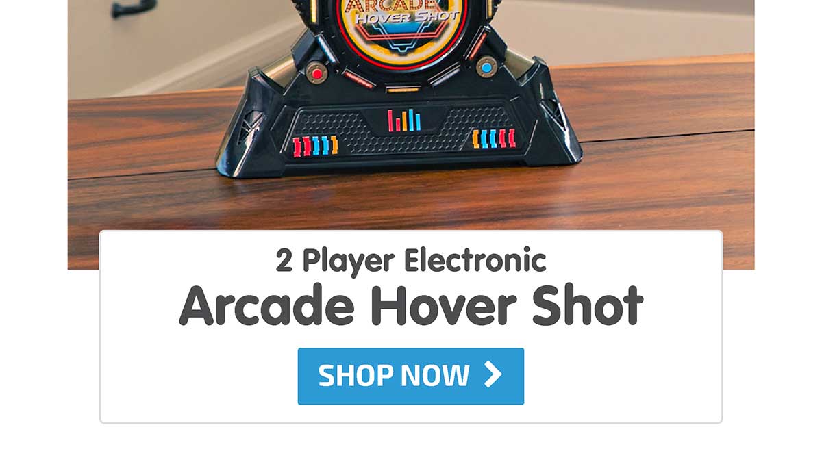 2 Player Electronic Arcade Hover Shot - Shop Now